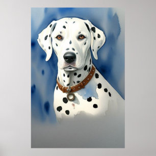 Dalmering Hund Skriv ut, värde Poster Pappert (pro
