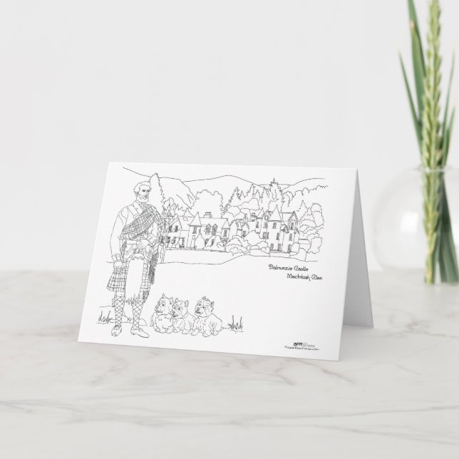 Dalmunzie slott kort (Framsida)