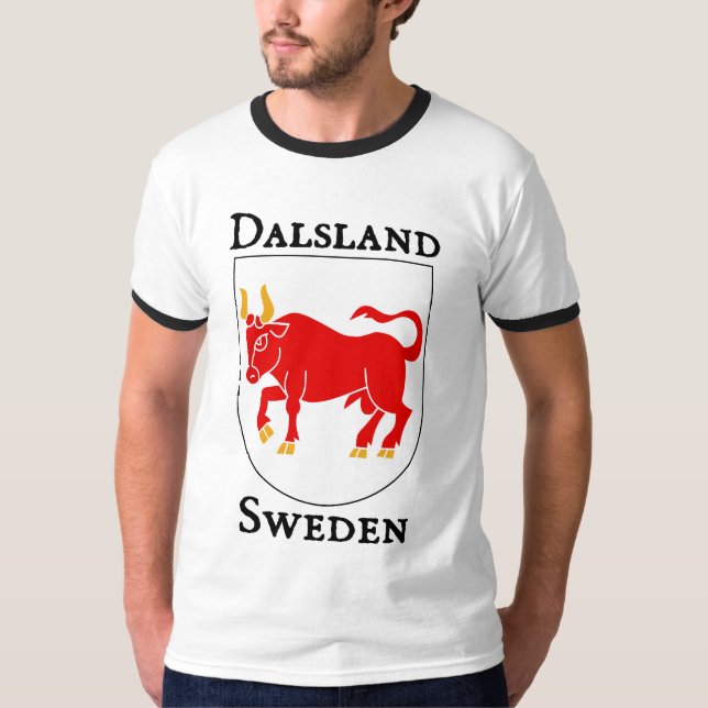 Dalsland sverige (Sverige) Tee Shirt (Framsida)