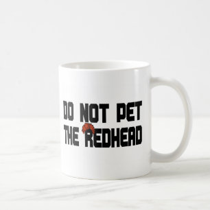 Dalta inte rödhåriget (med wigen) kaffemugg