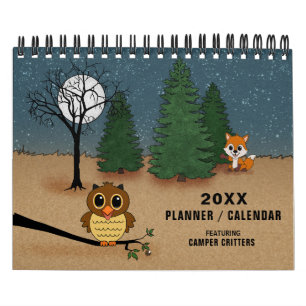 daltar det gulliga campa djur 20XX Kalender
