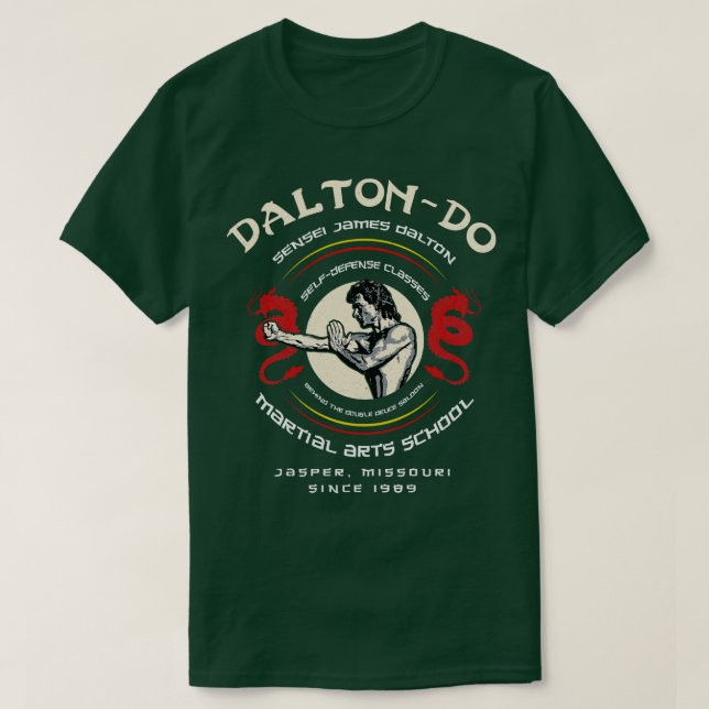 Dalton Do Martial Arts School T Shirt (Design framsida)