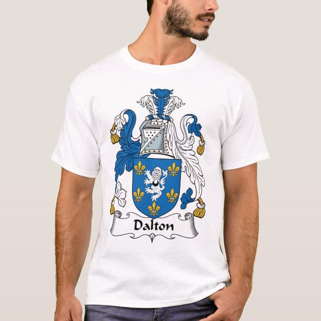 Dalton familjvapensköld t shirt (Framsida)