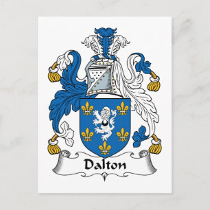 Dalton Family Crest Vykort