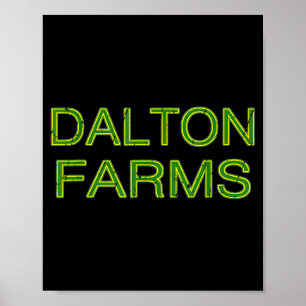 DALTON Farms Squad Familjeåterträff Efternamn Team Poster