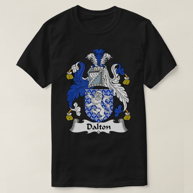 Dalton Jackar Arm Family Crest T Shirt (Design framsida)