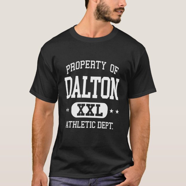 Dalton Retro Athletic Egendom Dept T Shirt (Framsida)