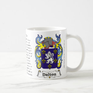 Dalton ursprung och menande på en mugg