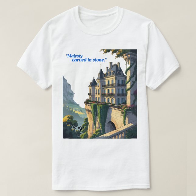 Dalutsikt – Slottet på kullen T Shirt (Design framsida)