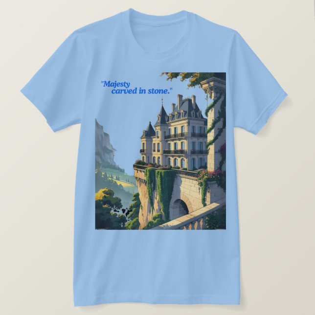 Dalutsikt – Slottet på kullen T Shirt (Design framsida)