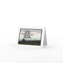 Dalutsikten noterar kortet - tom insida