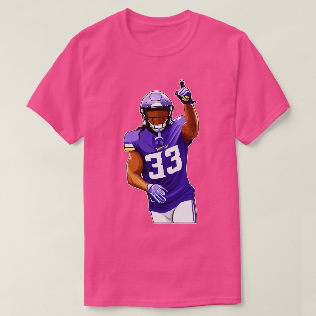 Dalvin Cook Point to the Crowd TShirt T Shirt (Design framsida)