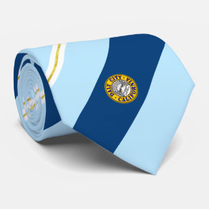 Daly City (Kalifornien) City flagga Neck Tie Slips