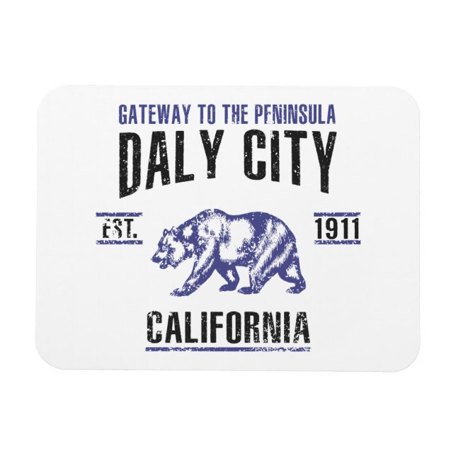 Daly City Magnet (Horisontell)