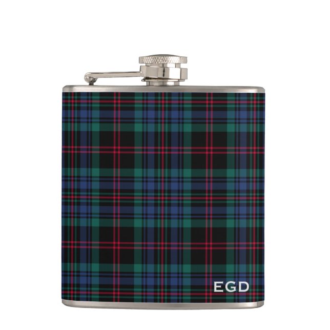 Daly Tartan Monogram Royal Blue Play Fickplunta (Framsidan)