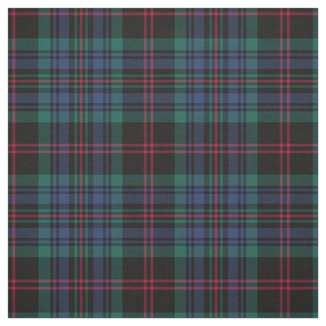 Daly Tartan Mönster Irish Play Tyg (Provkarta)