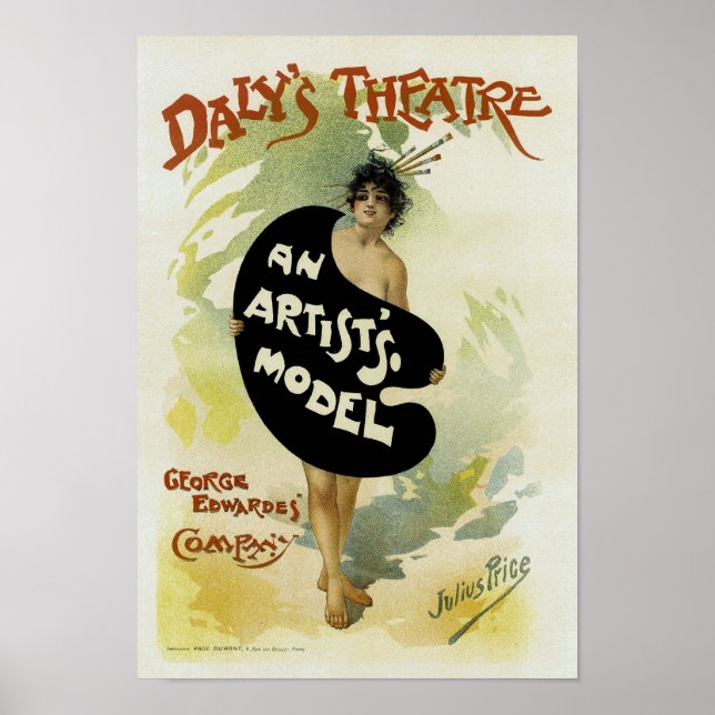 Dalys teater poster (Framsidan)