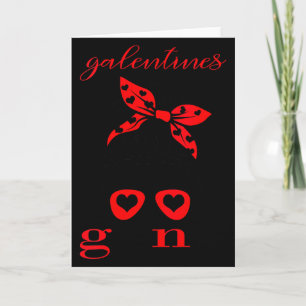Dam 2023 Galentines gäng_valentines Day Solglasögo Kort