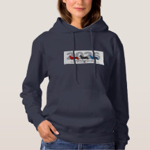 Dam 2026 Cardigan Specialty Hoodie - Mörk