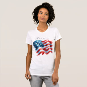 Dam 4:e juli T Shirts