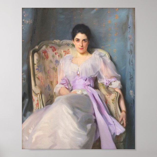 Dam Agnew of Lochnaw Painting John Singer Sargent Poster (Framsidan)