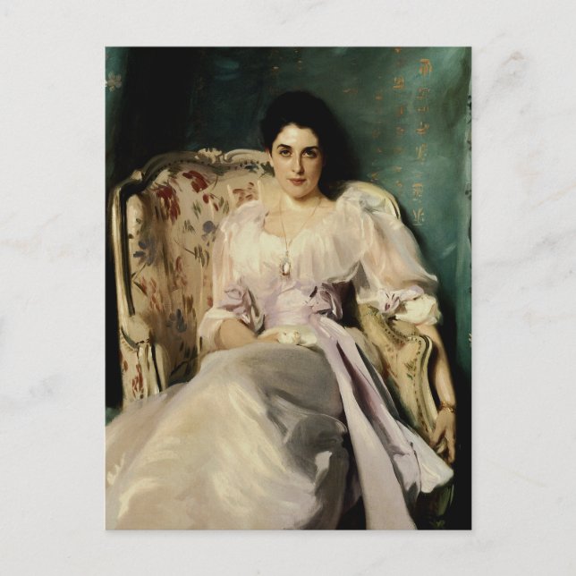 Dam Agnew of Lochnaw Vykort (Framsida)