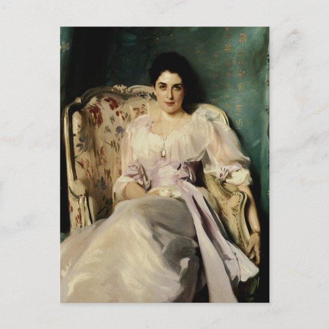 Dam Agnew of Lochnaw Vykort (Framsida)