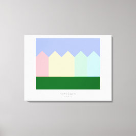 Dam - Alamo Square - San Francisco Canvastryck