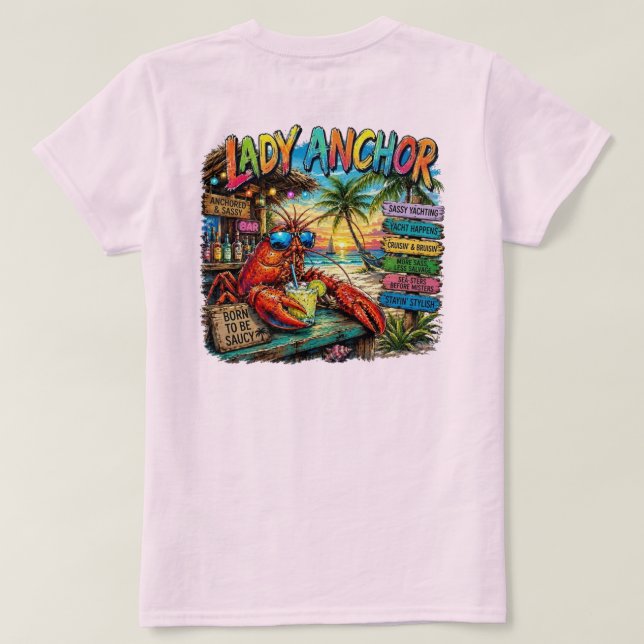 Dam Anchor T Shirt (Design baksida)