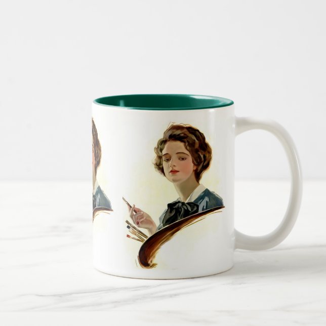 Dam Artist Två-Tonad Mugg (Höger)