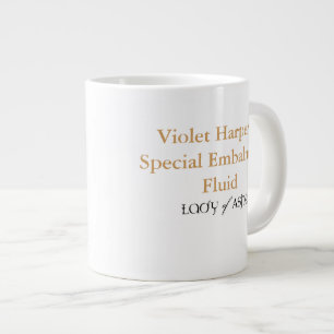 Dam av Ashes Jumbo Mugg - Embalming Fluid