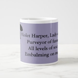 Dam av Ashes, Jumbo Mugg - Violet Harper