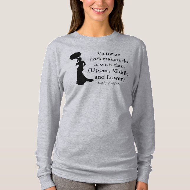 Dam av aska, damutslagsplats - tee shirt (Framsida)