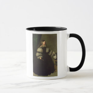 Dam av den Medinaceli familjen, c.1683 Mugg