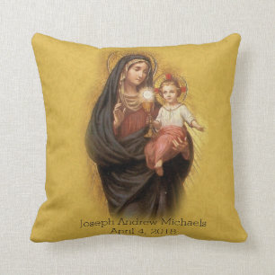 Dam av den välsignade SacramentMary Jesus Kudde