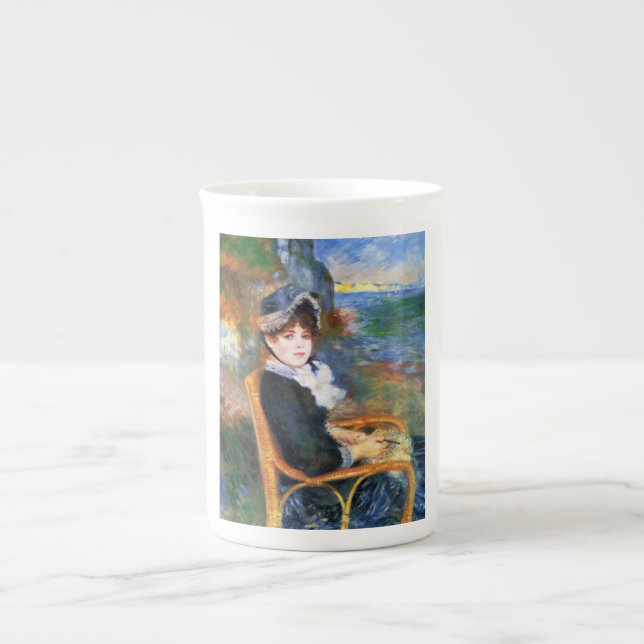Dam (av Pierre-Auguste Renoir) Benporslin Mugg (Framsidan)