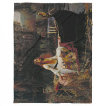 Dam av Shallot av John William Waterhouse