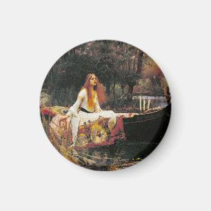 Dam av Shalott Magnet