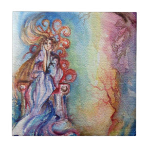 DAM AV SJÖ / Magiska och mystiska Kakelplatta