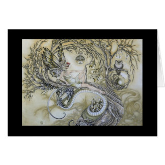 Dam av skogen OBS kort