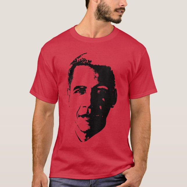 Dam Barack Obama VNeck T Shirt (Framsida)
