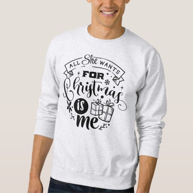 Dam- Basic Sweatshirt (Framsida)
