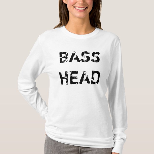 Dam Bass Hoodie Tee Shirt (Framsida)