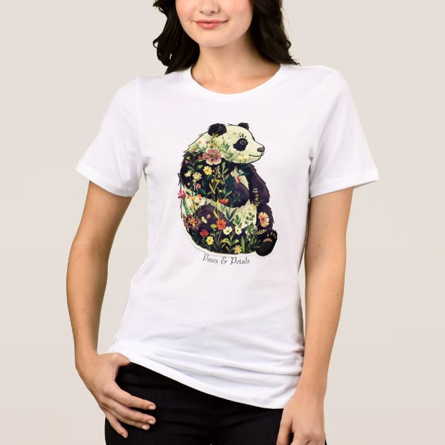 Dam-Bella+Canvas Tri-blend T-Shirt (Framsida)