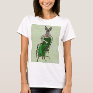 Dam Bella Rabbit Intag av Tea 3 T-shirt