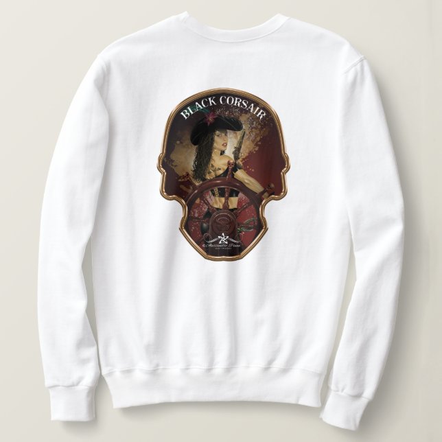Dam Black Corsair T Shirt (Design baksida)