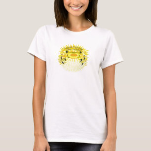 Dam Blåfiskskjorta Tee