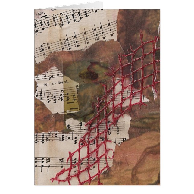 Dam blandade mediesamling hälsningskort (Framsidan)