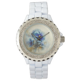 Dam Blommigt Pansy Watch Armbandsur
