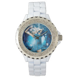 Dam Blue Elvin Fantasy Art Armbandsur